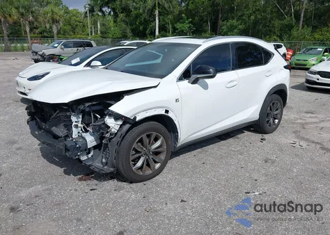 2016 Lexus Nx F Sport из США, поврежденный, VIN JTJYARBZ2G2044044
